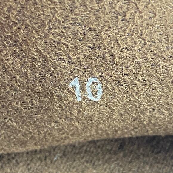 Mio Marino Brown Suede Upper Threaded Band Loafer Mens 10 Slipper Shoes - Picture 8 of 9